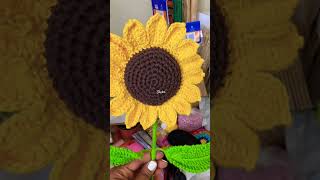 Girasol crochet 🌻💕 crochet hechoamano floresamarillas [upl. by Terrilyn]