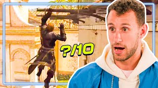 Parkour Experts RANK Assassins Creed Games [upl. by Htidirem596]