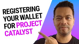 Registering to Vote for Project Catalyst Eternl Wallet [upl. by Zedecrem125]