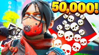 How I got 50 THOUSAND Kills On Wraith Apex Legends [upl. by Darrin]