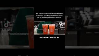 Bebidas virales  REFRESHERS STARBUCKS drinks viralvideo tiktok starbucks [upl. by Enelyaj890]