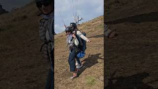 Paragliding Pokhara Nepal 🪂 🇳🇵Tandemflight Paragliding Takeoff nepalisong dance [upl. by Hollister]