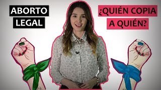 Anti aborto vs Pro legalización ¿MISMO DISCURSO explicado [upl. by Ardnasak]