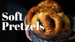 Homemade Soft Pretzels [upl. by Ainesej]