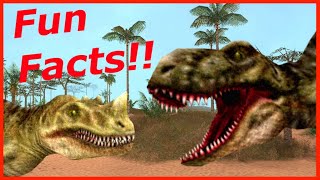 Fun Facts about EVERY SINGLE DINOSAUR in Carnivores Dino Hunter [upl. by Ronna825]