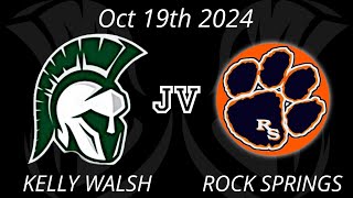 JV KELLY WALSH vs ROCK SPRINGS Oct 19th 2024 [upl. by Essilec]