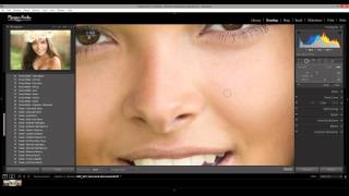 How to Quickly Clean Up Blemishes in Lightroom [upl. by Klemm]