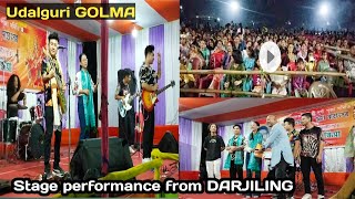 Udalguri GOLMA Stage performance  From Darjiling  Songsar Vlogs [upl. by Aveline]