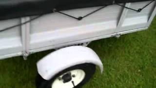 towbuddy folding trailer [upl. by Nancee]