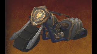 Champions Treadblade Mount Vendor Paulie Stormwind Alliance Currency 100000 Gold WoW Retail [upl. by Enoob]