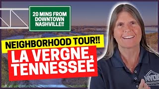 20 minutes from Downtown Nashville  La Vergne TN Neighborhood Tour VLOG [upl. by Fechter]