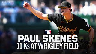 Paul Skenes DOMINATES and racks up 11 Ks 🔥 Allows no hits in 6 innings [upl. by Ier662]