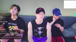 3RACHA Stray Kids Listening to “The Tortoise and the Hare” by Stray Kids [upl. by Normac]