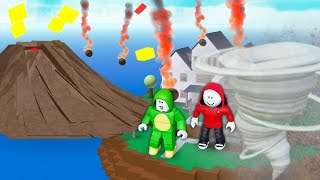 Can We Survive Natural Disaster  Roblox [upl. by Kenway463]