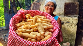 ELA APRENDEU FAZER BISCOITO DE POLVILHO COM A VÓ [upl. by Mccutcheon]