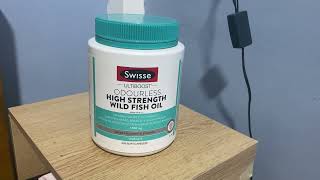 HONEST review of the Swisse High Strength Fish Oil [upl. by Ecinerev]