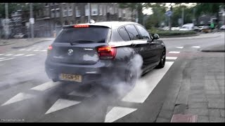 BMW M135i 400pk  Acceleration amp Soundclip  catless downpipe  bastuck exhaust [upl. by Pollie]