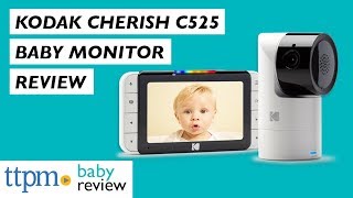 Cherish C525 Baby Monitor from Kodak [upl. by Danna648]