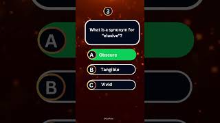 Synonym Showdown Test Your Vocabulary Skills Shorts [upl. by Ajani]