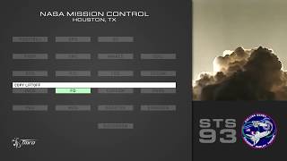 Full STS93 Mission Control Loops  Draft [upl. by Selia254]