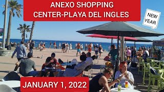 Gran Canaria🌴ANEXO SHOPPING CENTER  JANUARY 12022  PLAYA DEL INGLES [upl. by Mir]