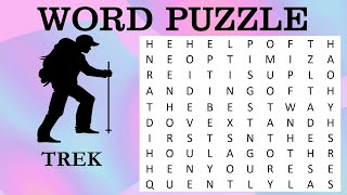 Word Puzzle amp Game  🔍 Top 10 Free Time Activities You Can’t Miss 🏆 Ultimate Word Puzzle Challenge [upl. by Gladstone98]