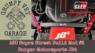 Burger Motorsports JB4 Tuner Install and Review  A90 Supra Street Build Mod 3 Performance Update [upl. by Aicilaana]