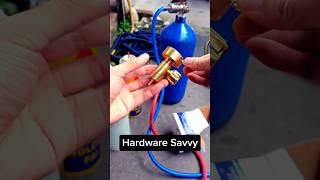 Butane Bottle Opening Valve Safe amp Easy Solution GasFlow SafetyTools GasControl ButaneSafety [upl. by Ahseet]