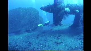 Dive the wreck of IJN battleship Nagato Bikini Atoll Marshall Islands [upl. by Dugaid947]