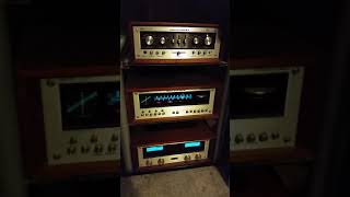 Marantz 3200 preamp 150 tuner 510m power amp [upl. by Lenod]