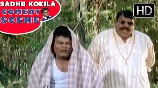 Beggars flat on Chinthamani  Biradar  Doddanna  Sadhu Kokila Kannada Comedy Scenes [upl. by Chev]