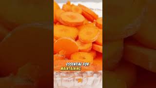 Carrots The Beta Carotene Boost healthfood healthshorts [upl. by Ahsekam]