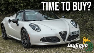 Affordable Dream Car The Alfa Romeo 4C 50th Anniversary Spider is Imperfect Brilliance [upl. by Nosnirb]