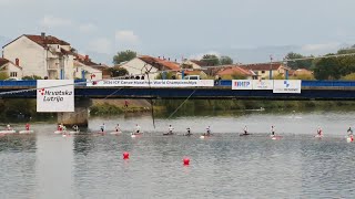 C1 Men Juniors  2024 ICF Canoe Marathon World Championships [upl. by Nattirb167]