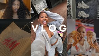 Weekend Vlog Day out in Brum  Seafood City Birmingham New Hair amp Unboxings [upl. by Fritzie]