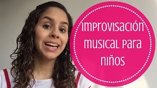 ¿Cuándo utilizar la improvisación en musicoterapia para niños [upl. by Maxama]