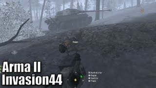 Arma II  Balade en forêt sur Invasion44 [upl. by Pamelina]