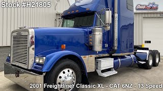 2001 FREIGHTLINER FLD132 CLASSIC XL  H21805  49999 [upl. by Thornton]