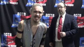 BOTB Wrestling  quotThe Bossquot asks TJ Fury about stepping inside the steel cage [upl. by Spector]