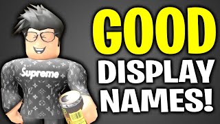 TOP 100 GOOD DISPLAY NAMES For Roblox Boys  Roblox DISPLAY NAMES [upl. by Llevel]