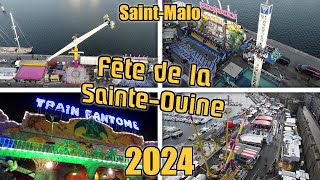 ⛵ Toutes les ATTRACTIONS de la Fête de la SainteOuine de SaintMalo 2024  100 ATTRACTIONS [upl. by Viridissa595]