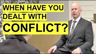 TELL ME ABOUT A TIME When You Had A CONFLICT With A Coworker INTERVIEW QUESTION  ANSWERS [upl. by Nitsugua]