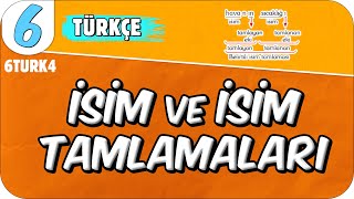 İsim ve İsim Tamlamaları 📙 6TURK4 2025 [upl. by Yvan152]