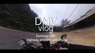 Dominar 250 highway cruising with music [upl. by Esialb265]