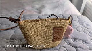 Loewe Slit Pochette Bag Review What Fits amp Modshots [upl. by Telrahc]