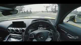 Bernd Schneider pilota el MercedesAMG GT S en Mount Panorama Bathurst [upl. by Navek]