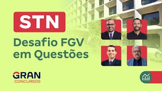 Concurso STN  Desafio FGV em Questões [upl. by Forcier543]