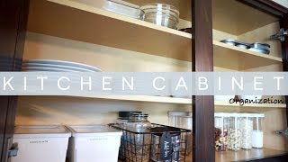 Kitchen Cabinet Organization amp How I Organize My Cabinet  Rescue My Space [upl. by Freudberg]