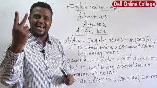 Adjectives Articles [upl. by Danni]