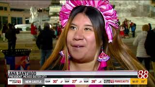 Monument Circle hosts Day of the Dead celebration [upl. by Annaili967]